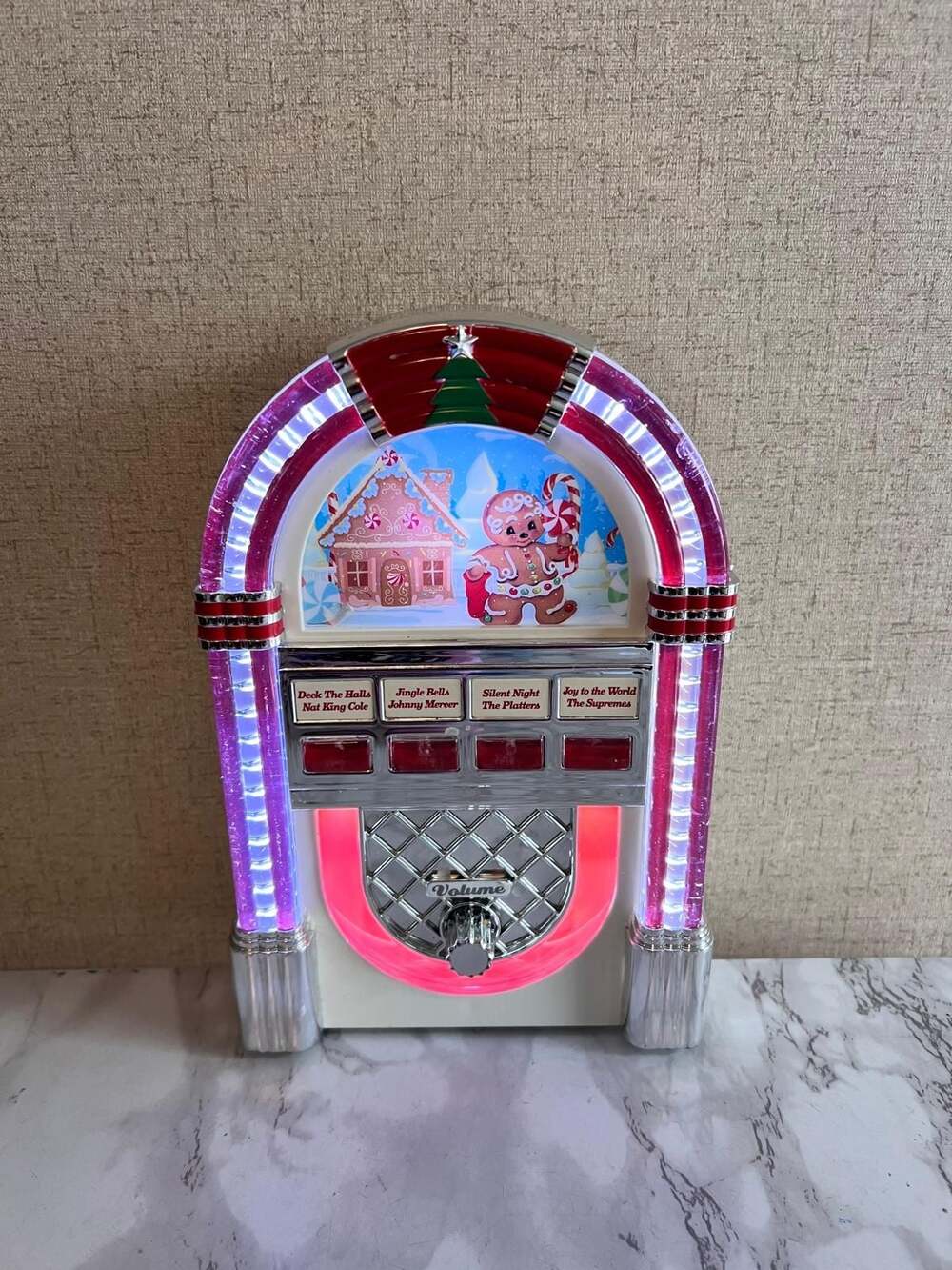 Mr. Christmas Holiday Jukebox Musical Decoration
